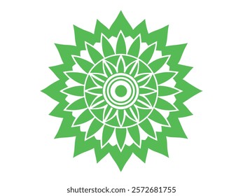 Mandala art design vector illustration