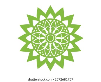 Mandala art design vector illustration