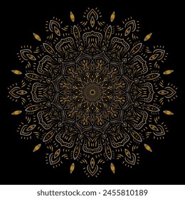 mandala art for design vintage decoration,book cover,motif,Ethnic design,logo,background