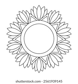 Mandala Art Designs with Elegant Flower Ornaments