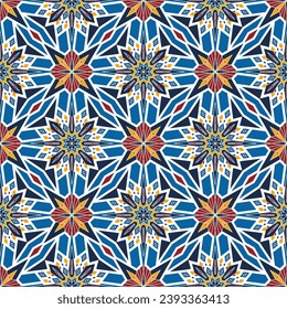 Mandala Art Geometric Pattern for Ethnic Theme