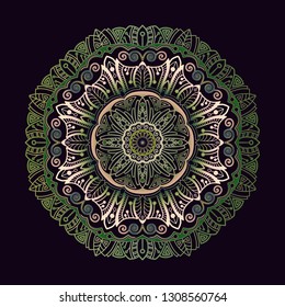 mandala art ornament