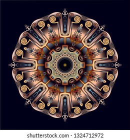 mandala art ornament