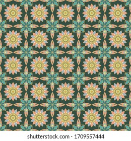 mandala art ornament  ethnic vector