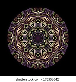 mandala art ornament for printing