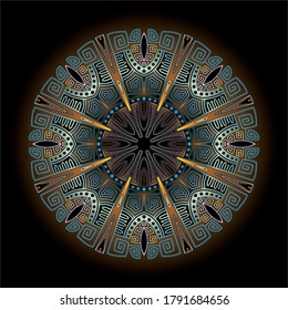 mandala art ornament for printing