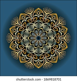 mandala art ornament for printing