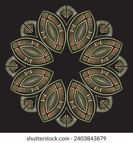 mandala art ornament for printing