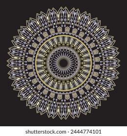 Mandala art ornament for printing