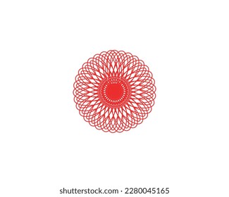 Mandala-Kunstdekorationselemente, Vektorgrafik