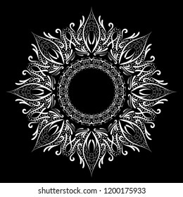 Mandala art pattern. Decorative ornaments element
