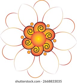 Padrão de arte mandala para design de meditação