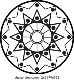 Mandala Art Padrões e Desenhos 