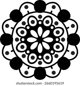 Mandala Art Padrões e Desenhos 