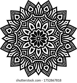 Mandala art or round ornament for decoration