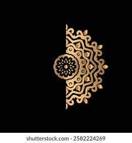 mandala art simple concept design decorative art flower mandala simple vector templet