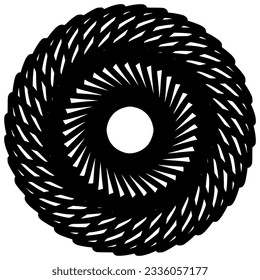mandala art. with a simple and elegant concept. black abstract lines. suitable for decoration, wallpaper, ornament. Replaceable vector design. metal mandala wall art. wall hangings. circular pattern.