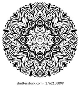 Mandala art sketches, antique decorative elements, oriental patterns, vector illustrations, circle shapes. Islam, Arabic, Indian, Moroccan, Spanish, Turkish, Pakistani, Chinese, mystic