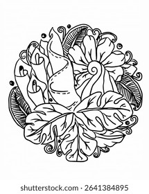 Mandala Art, Spiritual Geometry, Inner Harmony, Meditative Design, Abstract Bloom, Zen Pattern, Sacred Circle, Detailed Illustration, Cosmic Energy, Divine Flow, Intricate Beauty, Peaceful Art,