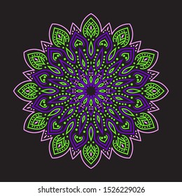 mandala art for template background