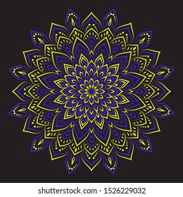 mandala art for template background