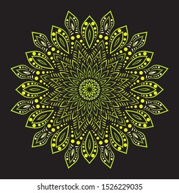 mandala art for template background