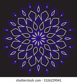 mandala art for template background