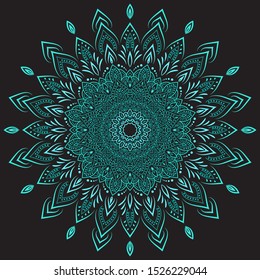 mandala art for template background