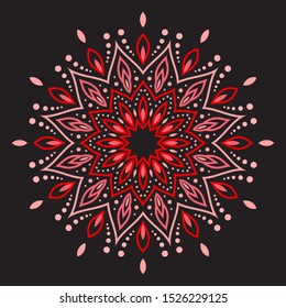 mandala art for template background