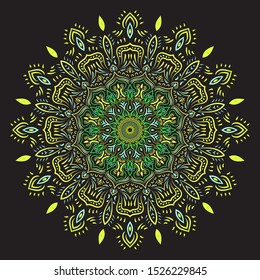 mandala art for template background