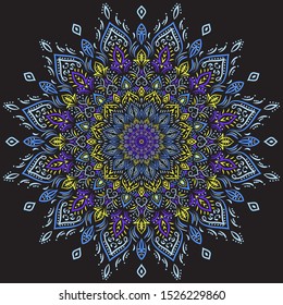 mandala art for template background