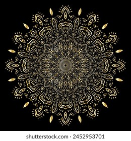 mandala art for template background