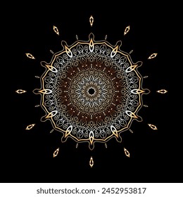 mandala art for template background