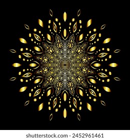 mandala art for template background
