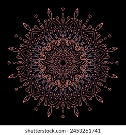 mandala art for template background
