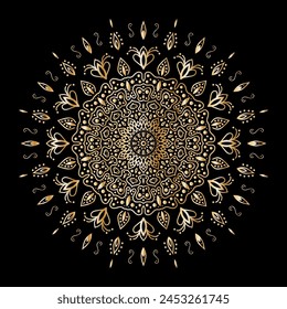 mandala art for template background