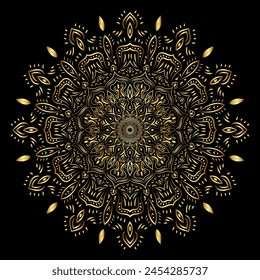 mandala art for template background