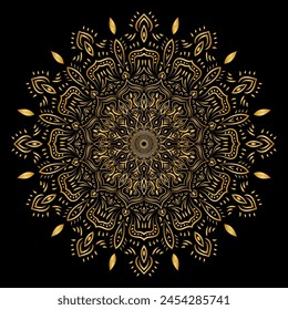mandala art for template background