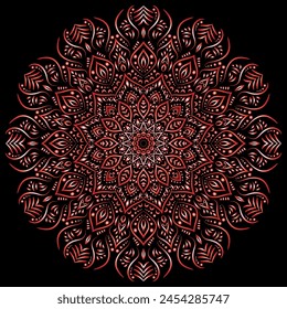 mandala art for template background
