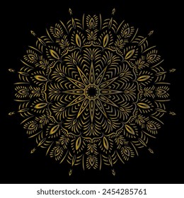 mandala art for template background