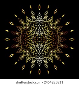 mandala art for template background