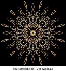 mandala art for template background