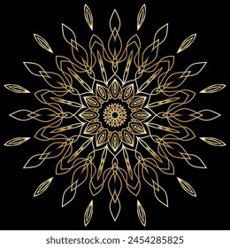 mandala art for template background