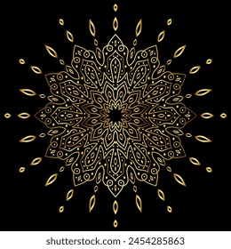 mandala art for template background