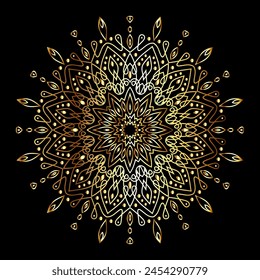 mandala art for template background