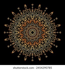 mandala art for template background