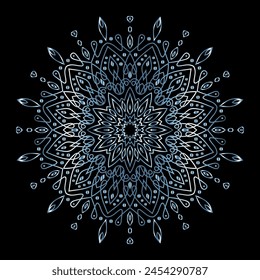 mandala art for template background