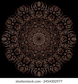 mandala art for template background