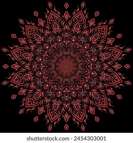 mandala art for template background