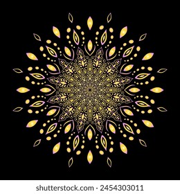 mandala art for template background